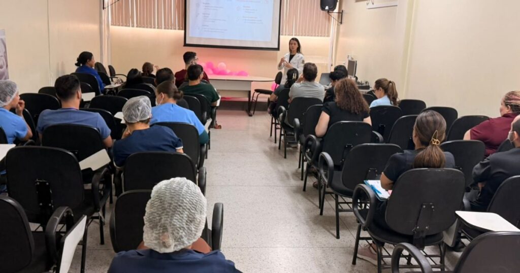Caso de recém-nascido orienta discussão sobre hipertensão pulmonar na Maternidade Moura Tapajóz