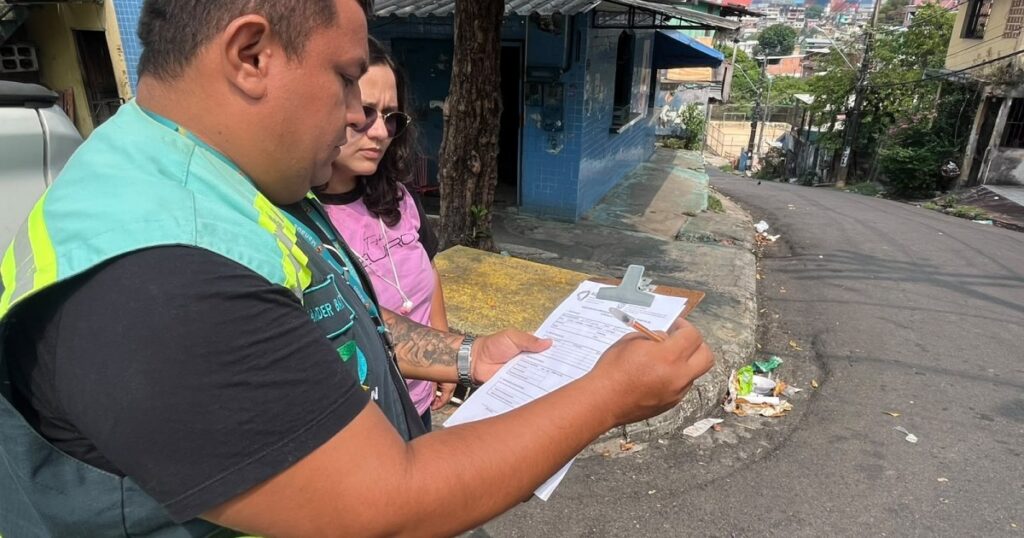 Ageman acompanha fiscalização em bairros de Manaus para desenvolver ferramenta de gestão