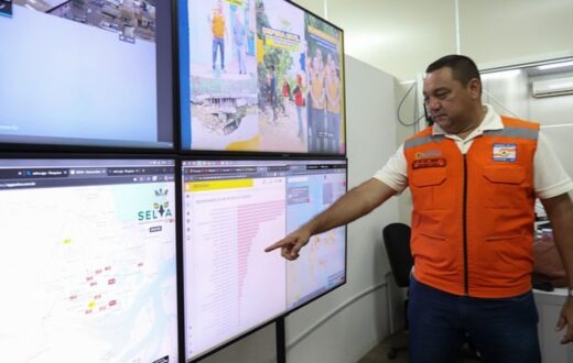 Manaus registra média de 401,4 µg/m³ de partículas no ar em manhã de sábado
