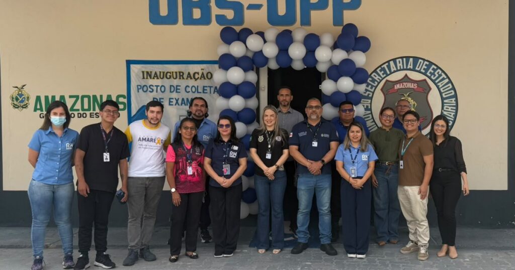 Unidade Prisional do Puraquequara passa a realizar até 40 coletas de exames por semana