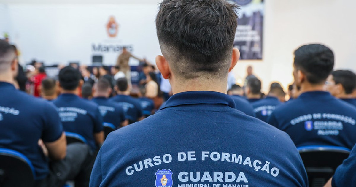 Matrículas de 200 candidatos à Guarda Municipal de Manaus começam nesta quarta-feira
