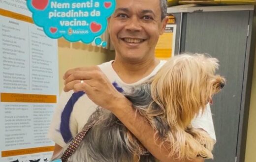 Campanha antirrábica já vacinou 115,7 mil animais em Manaus
