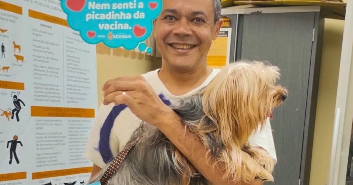 Campanha antirrábica já vacinou 115,7 mil animais em Manaus
